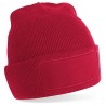 Winter hat - mod. B445:Classic Red, 100% acrylic, One Size